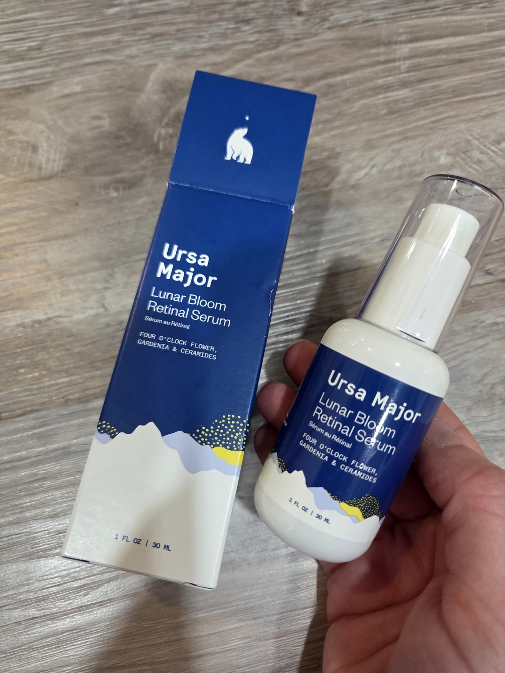 Ursa Major Lunar Bloom Retinal Face Serum Anti-Aging 1 fl oz / 30 mL